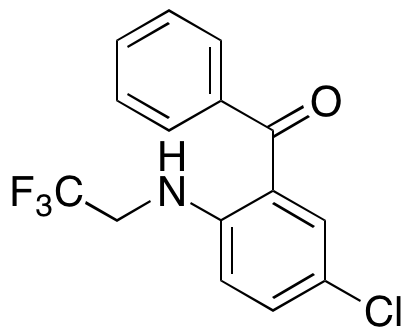 2-(2,2,2-Trifluoroethylamino)-5-chlorobenzophenone