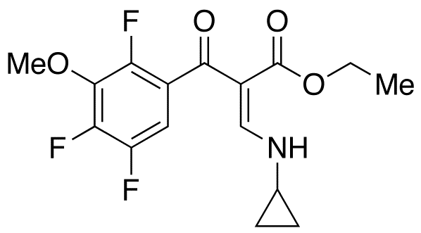 2-(2,4,5-Trifluoro-3-methoxybenzoyl)-3-cyclopropylaminoacrylic Acid Ethyl Ester