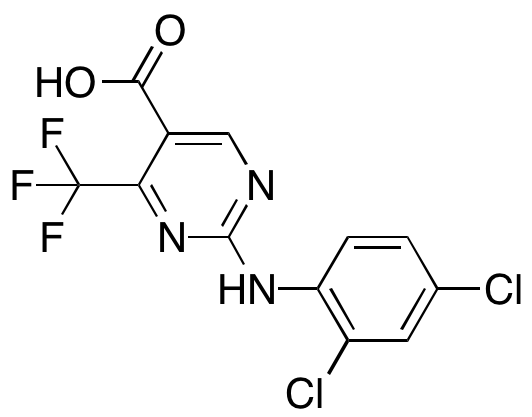 2-(2,4-Dichlorophenylamino)-4-trifluoromethylpyrimidine-5-carboxylic Acid