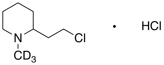 2-(2-Chloroethyl)-1-methylpiperidine-d3 Hydrochloride