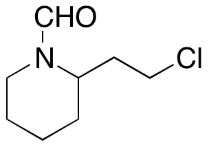 2-(2-Chloroethyl)-1-piperidinecarboxaldehyde