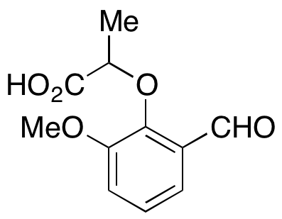 2-(2-Formyl-6-methoxyphenoxy)propanoic Acid