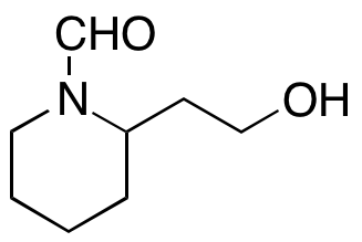 2-(2-Hydroxyethyl)-1-piperidinecarboxaldehyde