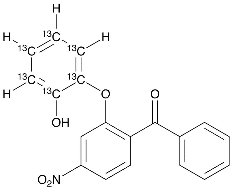 2-(2’-Hydroxyphenoxy)-4-nitro-benzophenone-13C6