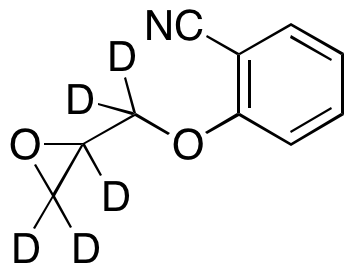 2-(2-Oxiranylmethoxy)benzonitrile-D5