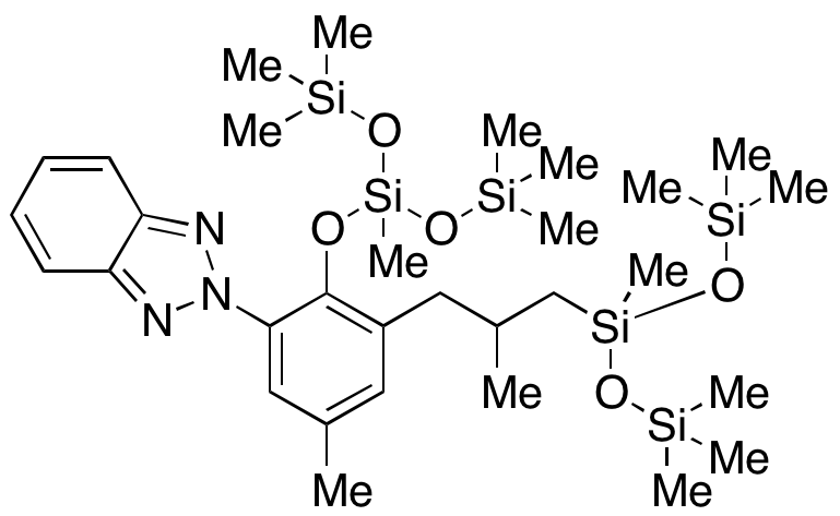 2-(2H-Benzotriazol-2-yl)-6-{3-[bis(trimethylsiloxy)methylsilyl]isobutyl}-O1-[bis(trimethylsiloxy)methylsilyl]-p-cresol