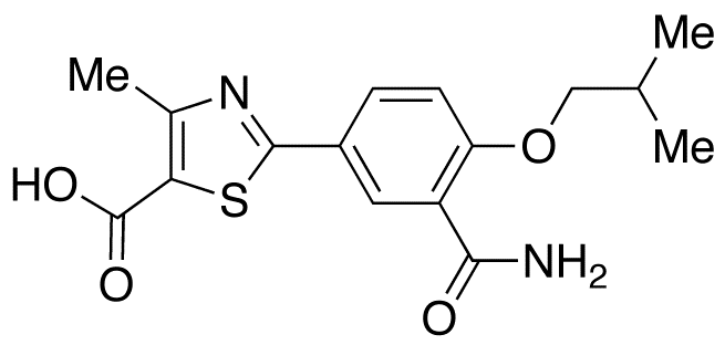 2-[3-(Aminocarbonyl)-4-(2-methylpropoxy)phenyl]-4-methyl-5-thiazolecarboxylic Acid