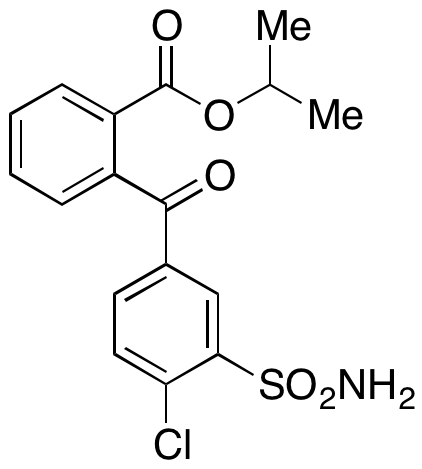 2-[3-(Aminosulfonyl)-4-chlorobenzoyl]-benzoic Acid Isopropyl Ester