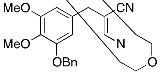 2-(3-(Benzyloxy)-4,5-dimethoxybenzyl)-3-morpholinoacrylonitrile