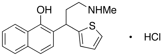 2-[3-(Methylamino)-1-(2-thienyl)propyl]-1-naphthalenol Hydrochloride