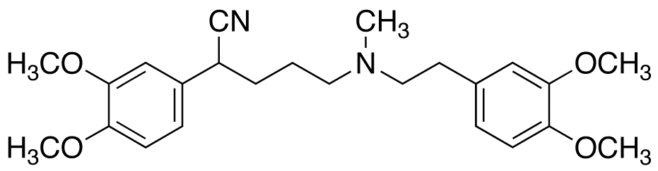 2-(3,4-Dimethoxyphenyl)-5-{[2-(3,4-dimethoxyphenyl)-ethyl]methyl-amino}-pentanenitrile