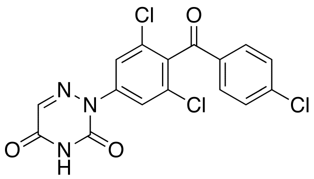 2-[3,5-Dichloro-4-(4-chlorobenzoyl)phenyl]-1,2,4-triazine-3,5(2H,4H)-dione