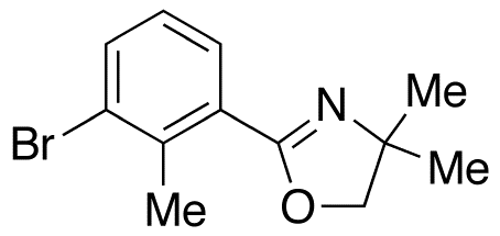 2-(3-Bromo-2-methylphenyl)-4,5-dihydro-4,4-dimethyl-oxazole