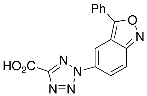 2-(3-Phenyl-2,1-benzisoxazol-5-yl)-2H-tetrazole-5-carboxylic Acid