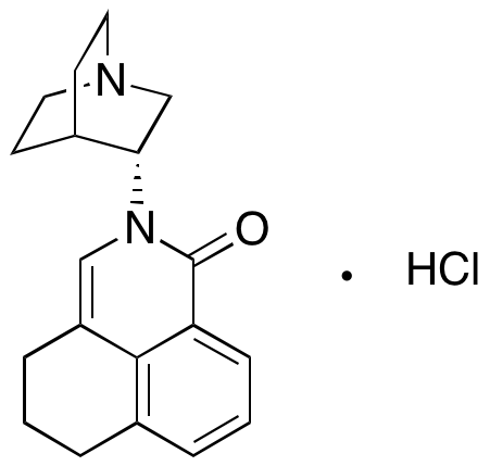 2-(3R)-1-Azabicyclo[2.2.2]oct-3-yl-2,4,5,6-tetrahydro-1H-benz[de]isoquinolin-1-one Hydrochloride