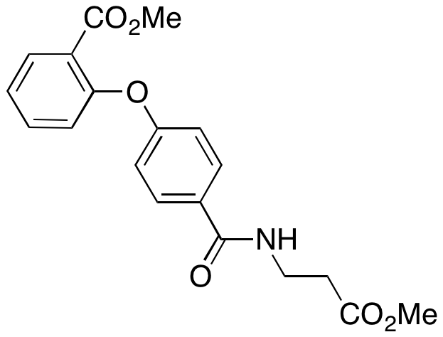 2-(4-((3-Methoxy-3-oxopropyl)carbamoyl)phenoxy)benzoic Acid Methyl Ester