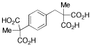 2-[4-(1,1-Dicarboethoxy)benzyl]-2-methyl Malonic Acid