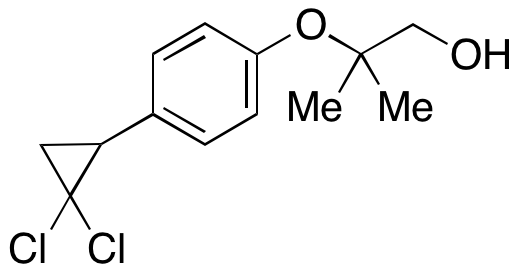 2-(4-(2,2-Dichlorocyclopropyl)phenoxy)-2-methylpropan-1-ol