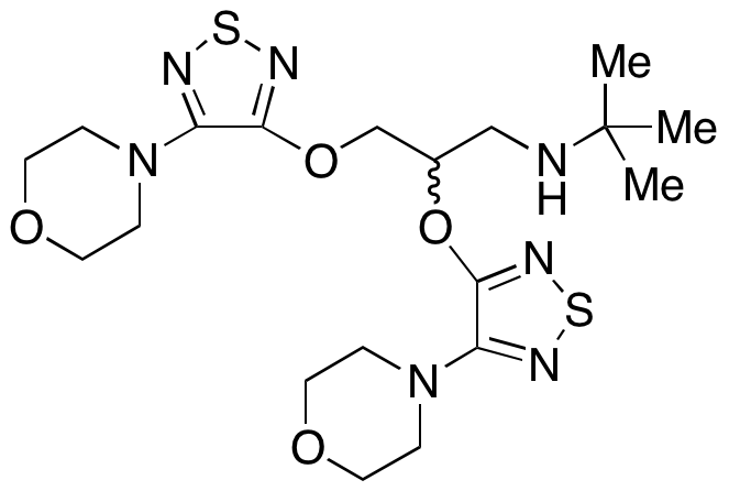 2-[4-(4-Morpholinyl)-1,2,5-thiadiazol-3-yl]-rac-Timolol Ether