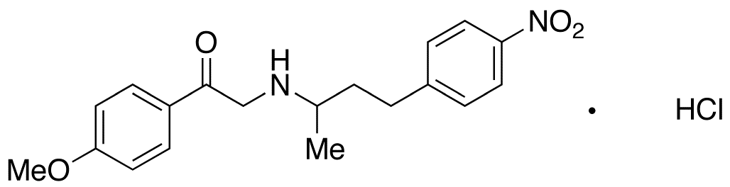 2-(4-(4-Nitrophenyl)butan-2-ylamino)-1-(4-methoxyphenyl)ethanal Hydrochloride