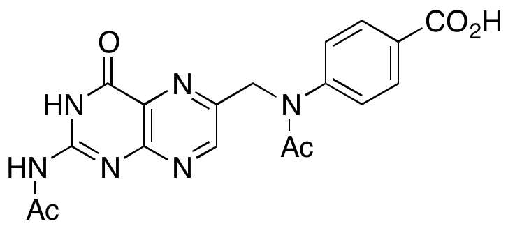 2-[4-[Acetyl[[2-(acetylamino)-3,4-dihydro-4-oxo-6-pteridinyl]methyl]amino]phenyl]-4,5-dihydro-5-oxo-4-oxazolepropanoic Acid