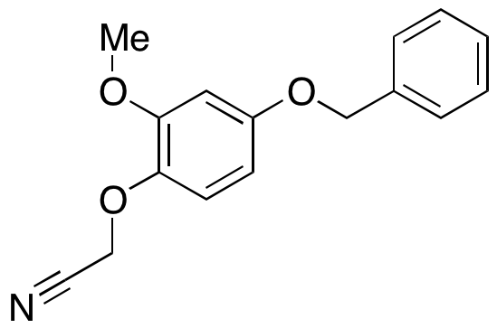 2-(4-(Benzyloxy)-2-methoxyphenoxy)acetonitrile