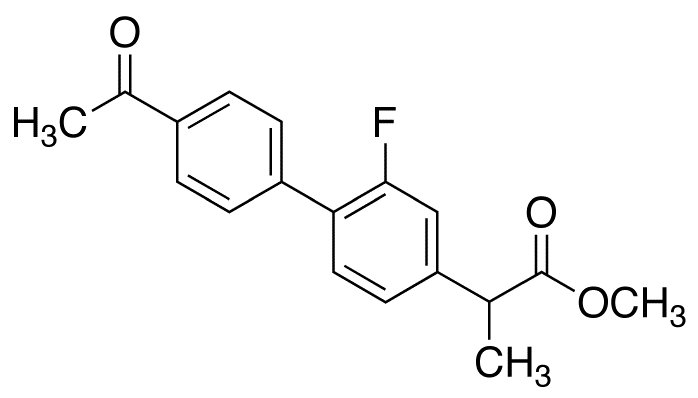 2-(4’-Acetyl-2-fluoro-biphenyl-4-yl)-propionic Acid Methyl Ester