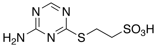 2-(4-Amino-1,3,5-triazin-2-yl)sulfanylethanesulfonic Acid Potassium Salt