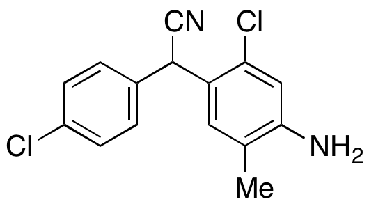 2-(4-Amino-2-chloro-5-methylphenyl)-2-(4-chlorophenyl)acetonitrile