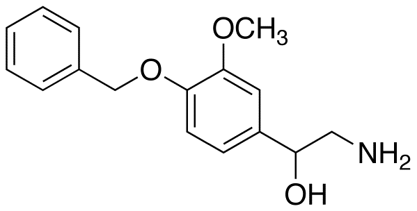 2-(4-Benzyloxy-2-methoxyphenyl)-2-hydroxy-ethylamine