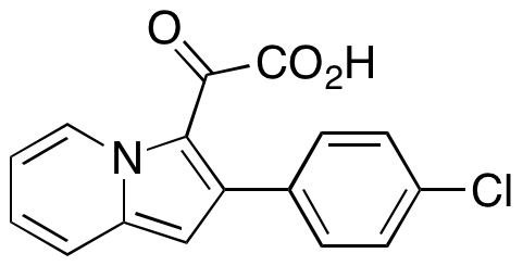 2-(4-Chlorophenyl)indolizine 3-Glyoxylic Acid
