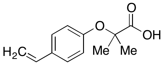 2-(4-Ethenylphenoxy)-2-methyl-propanoic Acid