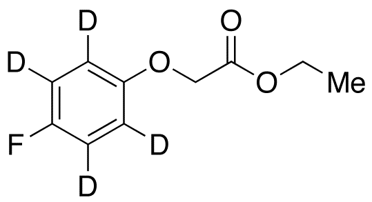 2-(4-Fluorophenoxy-d4)-acetic Acid Ethyl Ester