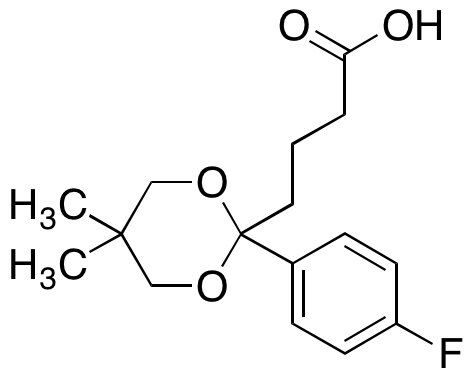 2-(4-Fluorophenyl)-5,5-dimethyl-1,3-dioxane-2-butanoic Acid