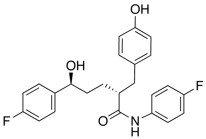 2-(4-Hydroxybenzyl)-N,5-bis-(4-fluorophenyl)-5-hydroxypentanamide