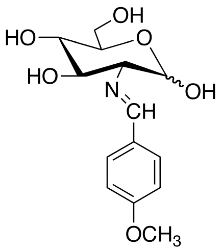 2-(4-Methoxybenzylidene)imino-2-deoxy-D-glucopyranose