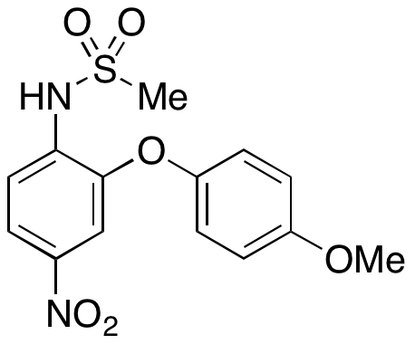 2’-(4-Methoxyphenoxy)-4’-nitromethanesulfonanilide