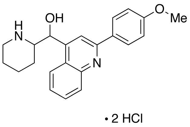 2-(4-Methoxyphenyl)-α-2-piperidinyl-4-quinolinemethanol Dihydrochloride