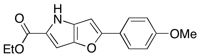 2-(4-Methoxyphenyl)-4H-furo[3,2-b]pyrrole-5-carboxylic Acid Ethyl Ester