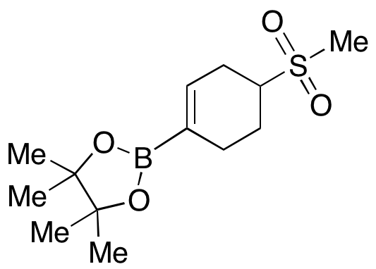 2-(4-Methylsulfonylcyclohex-1-enyl)-4,4,5,5-tetramethyl-[1,3,2]dioxaborolane