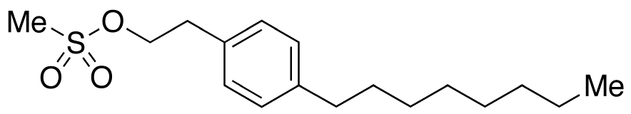 2-(4-Octylphenyl)ethyl 1-Methanesulfonate