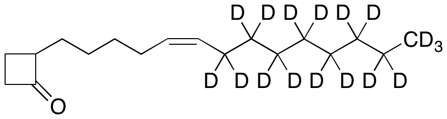 2-(5Z)-5-Tetradecen-1-yl-cyclobutanone-D17