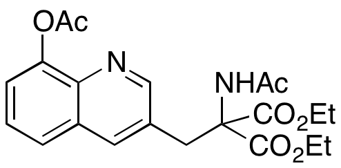 2-(Acetylamino)-2-[[8-(acetyloxy)-3-quinolinyl]methyl]propanedioic Acid 1,3-Diethyl Ester