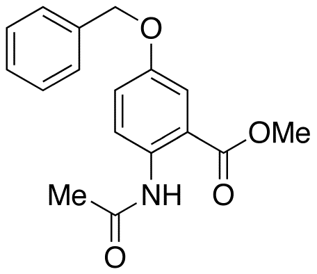 2-(Acetylamino)-5-(phenylmethoxy)-benzoic Acid Methyl Ester