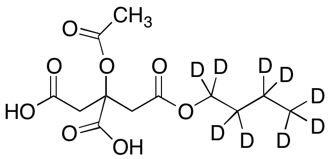 2-(Acetyloxy)-1,2,3-propanetricarboxylic Acid 1-Butyl Ester-d9