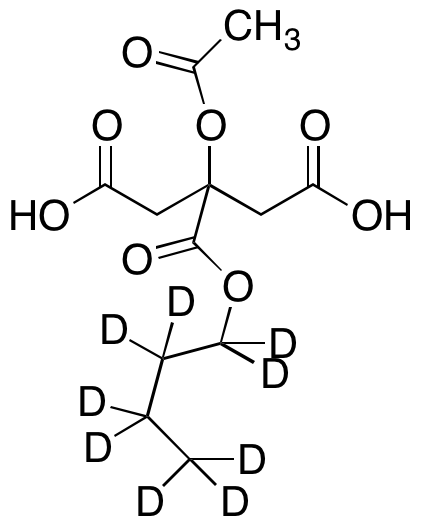 2-(Acetyloxy)-1,2,3-propanetricarboxylic Acid 2-Butyl Ester-d9