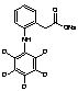 2-(Aminophenyl-d5)-phenylacetic Acid Sodium Salt