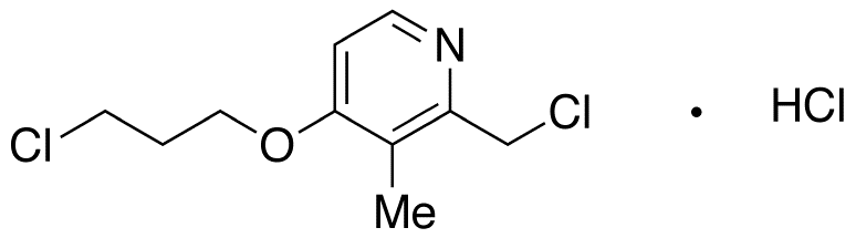 2-(Chloromethyl)-4-(3-chloropropoxy)-3-methylpyridine Hydrochloride