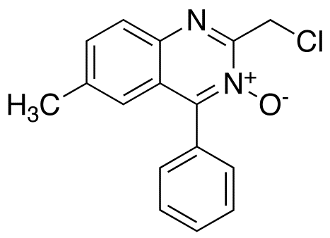 2-(Chloromethyl)-6-methyl-4-phenyl-quinazoline 3-Oxide