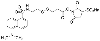 2-(Dansylsulfonamido)ethyl-3-(N-sulfosuccinimidylcarboxy)ethyl Disulfide, Sodium Salt